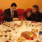 Els experts evaluant les ratafies