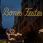 La lluminària als carrers