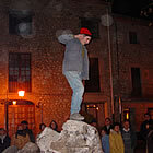 La foguera és l'eix de la festa