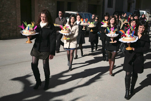 Cercavila amb les tortades