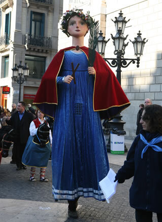 La gegantona Laia