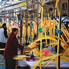 El mercat de palmes i llorer