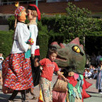 Gegantons i drac infantil