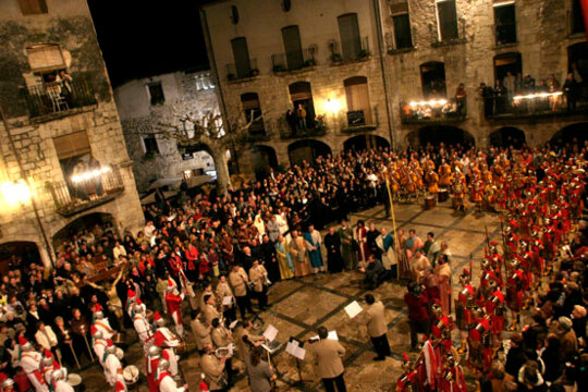 Cant de la Salve a la plaça major
