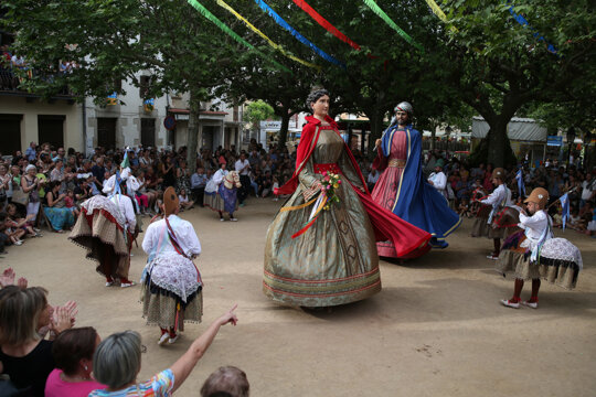 Un moment del Contrapàs al Firal