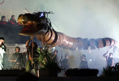 El serpent el dia de la seva estrena