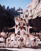 Falcons del País del Cava a Montserrat