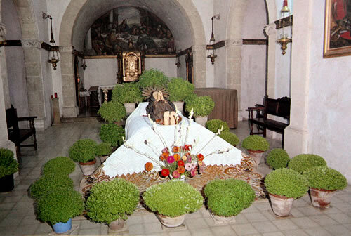 Marededéu morta de l'Església de Sant Marçal de sa Cabaneta (Mallorca)