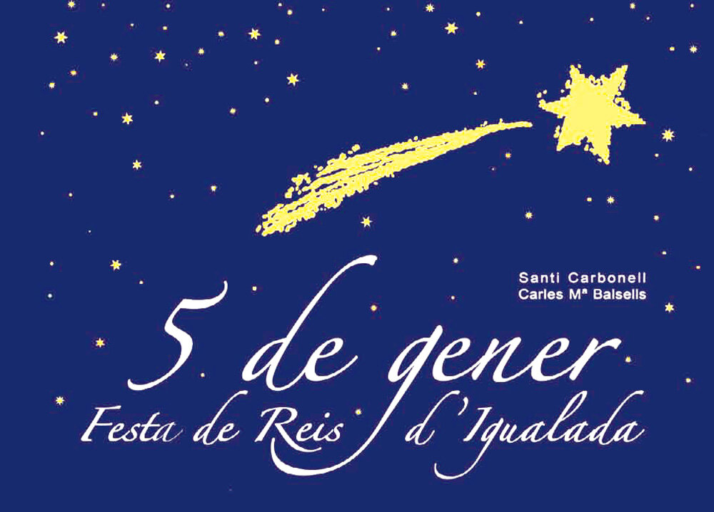5 de gener. Festa de Reis d'Igualada