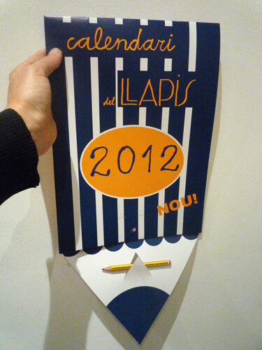 Calendari del llapis