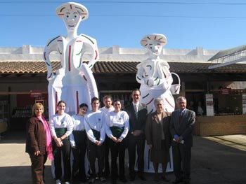 Els gegants de Marratxí també participen a la festa. Foto: Ajuntament de Marratxí