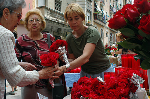 Venedora de roses