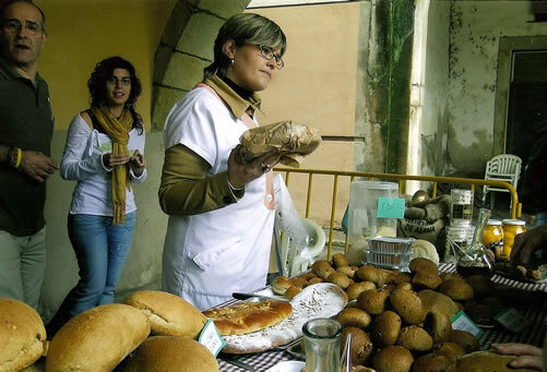 Parada amb diversos tipus de pa
