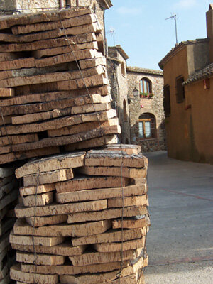 Piles de suro