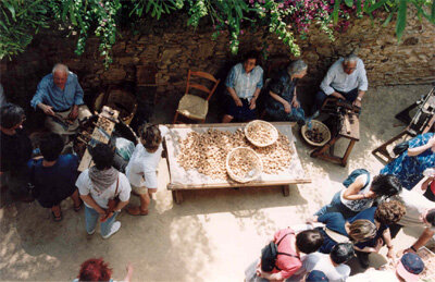 Un dels múltiples tallers de la festa