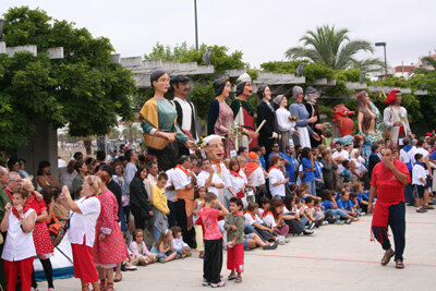 Els gegants de la ciutat, la Demètria i en Quimet, són uns altres dels protagonistes de la festa