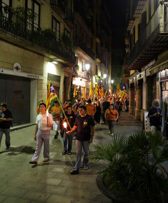 La Marxa de Torxes de Barcelona 2006