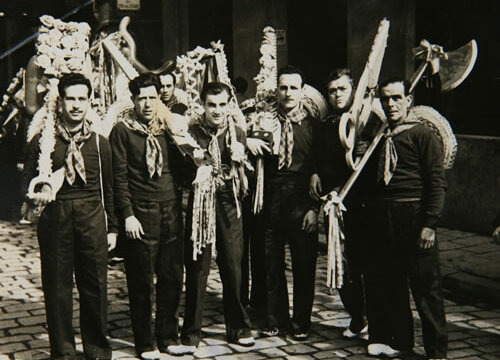 Colla Els Afortunats, 1951