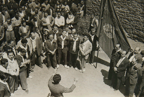 Coro Els Pescadors, de la Barceloneta, l'any 1953