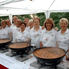 Cuina amb bolets al Tast