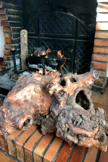 Tió en una casa particular (Bretui)