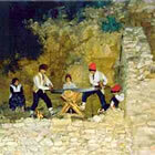 Un grup d'infants