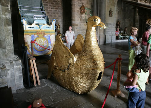 L'àliga de Morella a les festes del Sexenni