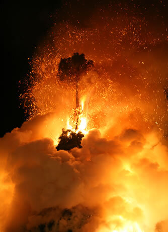 La capolla en flames