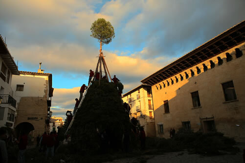 La barraca es revesteix amb carrasca
