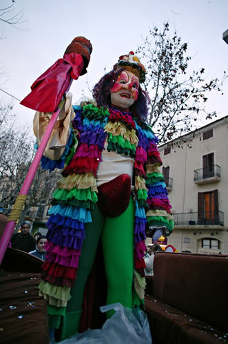 El Rei Carnestoltes arriba a vila