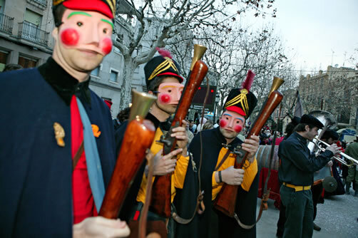 Personatges del carnestoltes vilafranquí