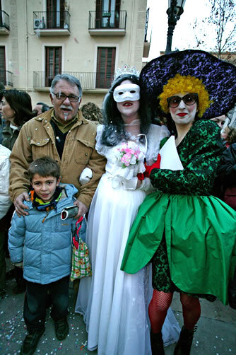 Personatges de la comitiva