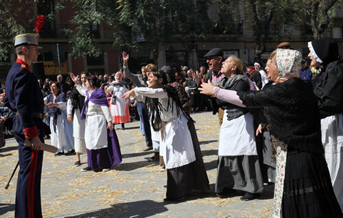 Enfrontament verbal amb els militars espanyols