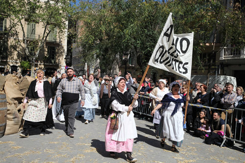 Manifestació de dones