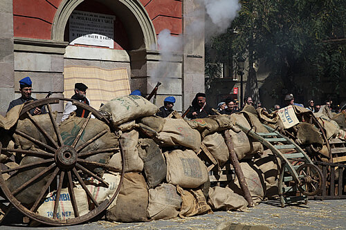Trabucaires rera una barricada