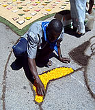 Preparant les catifes