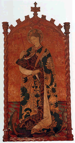 Tabla de Santa Margarita, de Rafael Moger, 2ª mitat del segle XV