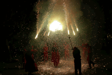 Encesa durant el Tomb de Foc