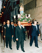 Processó amb la marededéu de Fontcalda