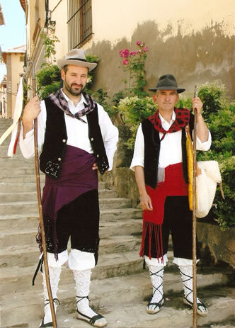 Els dos protagonistes de la Pastorada