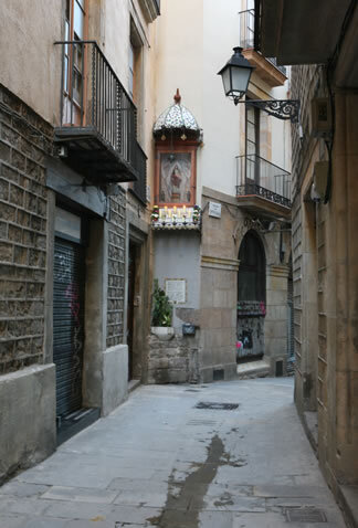 Baixada de Santa Eulàlia a Barcelona
