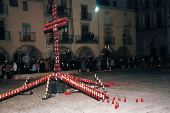Detall del quadre de llum