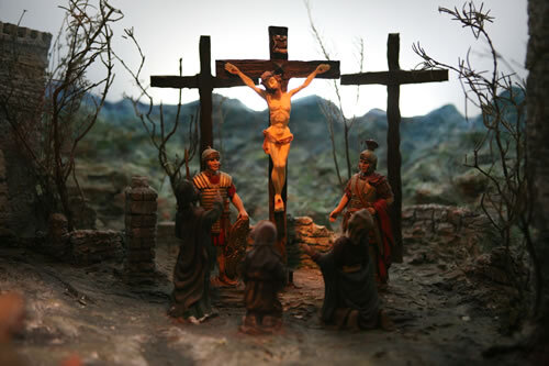 Detall del Diorama de la Crucifixió