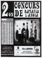 Cartell del 2on Concurs de Ratafies Casolanes