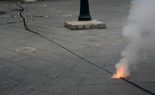 El foc comença a córrer