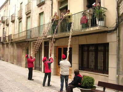 Ballestes a Cervera (Foto: Gegants de Cervera)