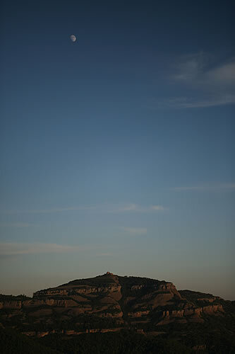 La Mola, cim de Sant Llorenç des de Castellsapera