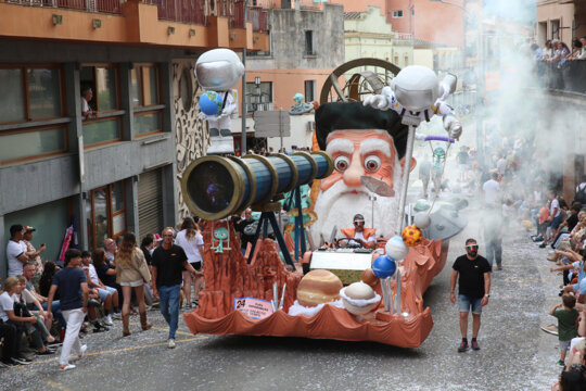 Carrossa de la colla Imparables