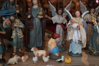 El primer dia d'advent s'estrena el pessebre