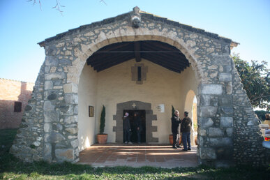 Entrada de l'ermita